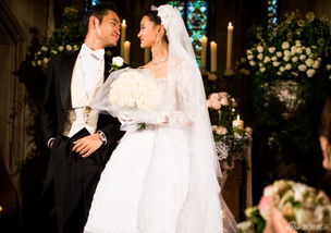 袁弘张歆艺婚礼现场组图 甜蜜交换戒指与深情亲吻，婚庆礼仪服务的完美诠释